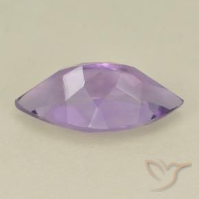 Ametista Violeta médio Natural 1.69ct, Marquesa, VS