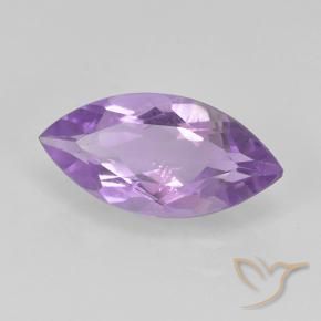 Ametista Violeta médio Natural 1.43ct, Marquesa, VS