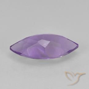 Ametista Violeta médio Natural 1.43ct, Marquesa, VS