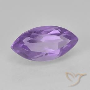 Ametista Violeta médio Natural 1.97ct, Marquesa, VS