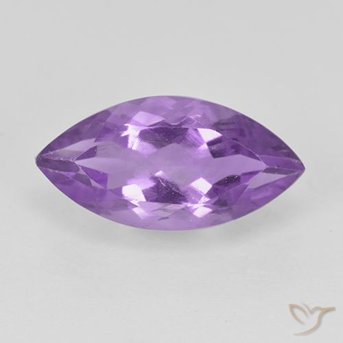1.65ct Natural íris violeta Ametista, Marquesa, VS