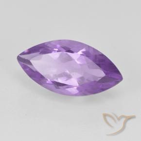 Ametista íris violeta Natural 1.65ct, Marquesa, VS