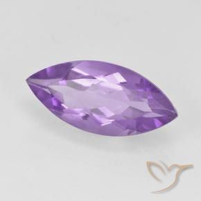 Ametista Íris Rosa Violeta Natural 1.35ct, Marquesa, VS