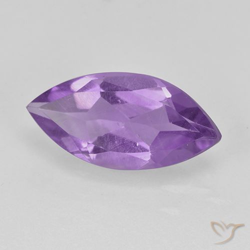 1.37ct Natural Violeta Profundo Ametista, Marquesa, VS