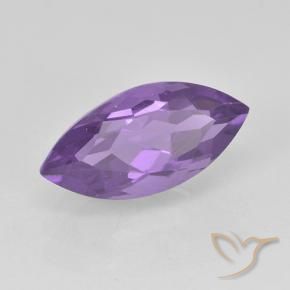 Ametista Violeta médio Natural 1.92ct, Marquesa, VS