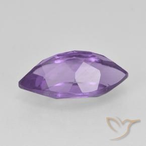 Ametista Violeta médio Natural 1.92ct, Marquesa, VS