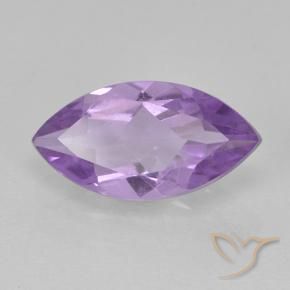 Ametista Violeta médio Natural 1.59ct, Marquesa, VS