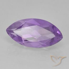 Ametista Violeta médio Natural 1.67ct, Marquesa, VS
