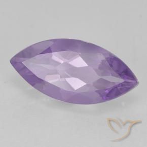 Ametista Violeta médio Natural 1.56ct, Marquesa, VS
