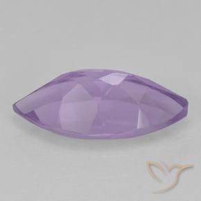 Ametista Violeta médio Natural 1.56ct, Marquesa, VS