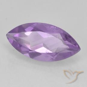 Ametista Violeta médio Natural 1.70ct, Marquesa, VS-SI