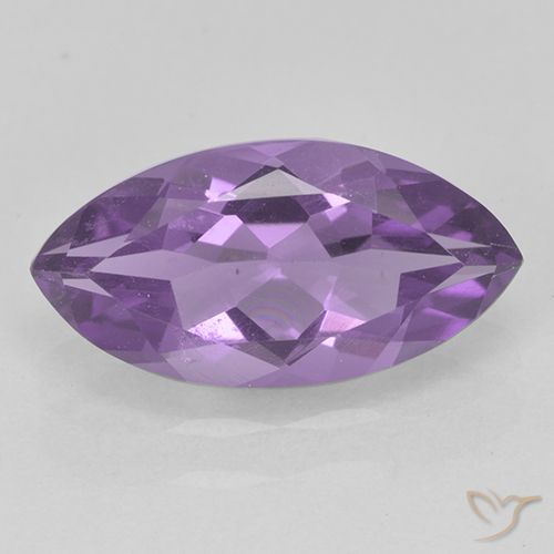 1.58ct Natural íris violeta Ametista, Marquesa, VS