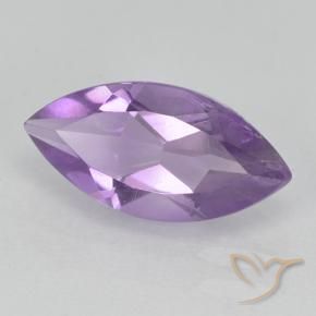 Ametista Íris Rosa Violeta Natural 1.55ct, Marquesa, VS