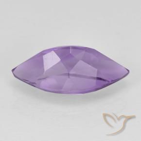 Ametista Violeta médio Natural 1.79ct, Marquesa, VS