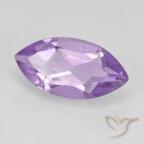Ametista Violeta médio Natural 1.42ct, Marquesa, VS