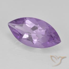 Ametista Violeta médio Natural 1.47ct, Marquesa, VS
