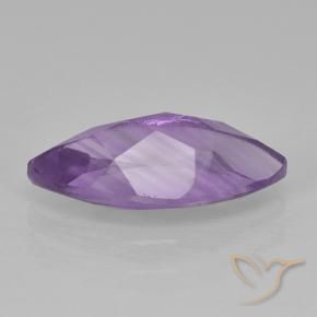Ametista íris violeta Natural 1.52ct, Marquesa, VS