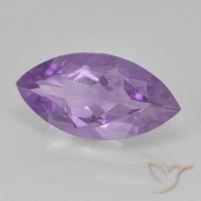 Ametista Violeta médio Natural 1.57ct, Marquesa, VS-SI