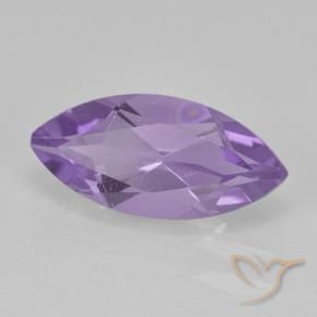 Ametista íris violeta Natural 1.38ct, Marquesa, VS