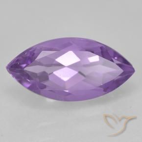 Ametista Violeta médio Natural 1.84ct, Marquesa, VS