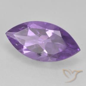 Ametista Violeta médio Natural 1.64ct, Marquesa, VS