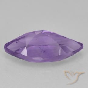 Ametista Violeta médio Natural 1.64ct, Marquesa, VS