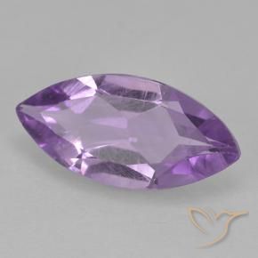Ametista Violeta Rosado Profundo Natural 1.30ct, Marquesa, VS
