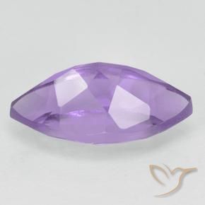 Ametista Violeta médio Natural 2.05ct, Marquesa, VVS-VS