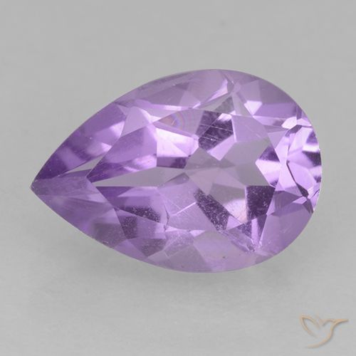 1.78ct Natural Violeta médio Ametista, Formato de pêra, VS