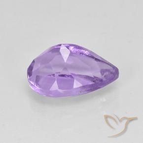 Ametista Tonalidade Violeta Profunda Natural 2,04ct, Formato de pêra, VVS-VS