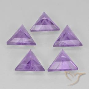 Pedras preciosas de Ametista íris violeta natural de 2.78 ct, Trilhão, VS