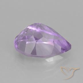 Ametista íris violeta Natural 1.92ct, Formato de pêra, VS