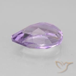 Ametista Violeta médio Natural 1.71ct, Formato de pêra, VVS-VS