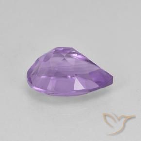 Ametista Violeta médio Natural 1.90ct, Formato de pêra, VVS-VS