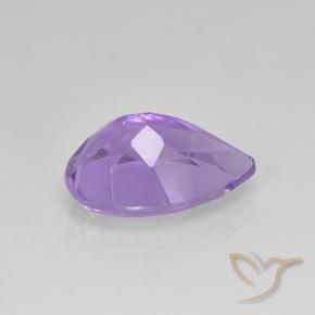 Ametista Violeta médio Natural 4.58ct, Formato de pêra, VVS-VS