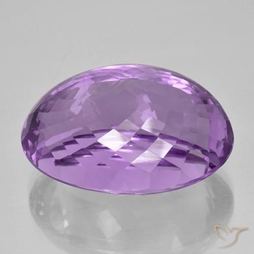 Ametista Violeta rosado Natural 52.67ct, oval, IF