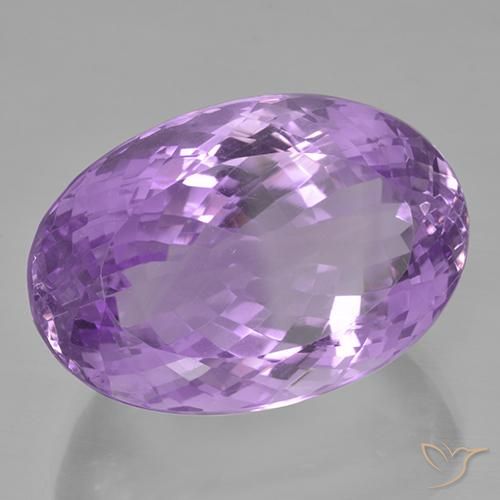 Ametista Violeta Púrpura Natural 44.27ct, oval, IF