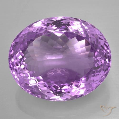 33.35ct Natural Violeta Púrpura Ametista, oval, IF