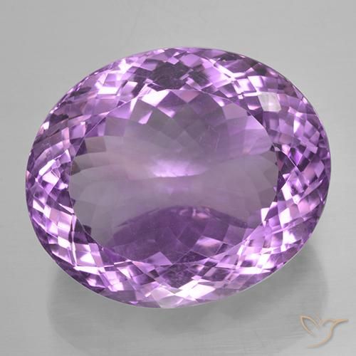 44.98ct Natural Violeta Púrpura Ametista, oval, VVS
