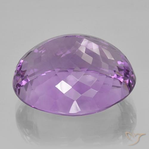 Ametista Violeta Púrpura Natural 44.98ct, oval, VVS