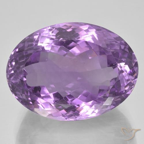 39.04ct Natural Violeta Púrpura Ametista, oval, IF