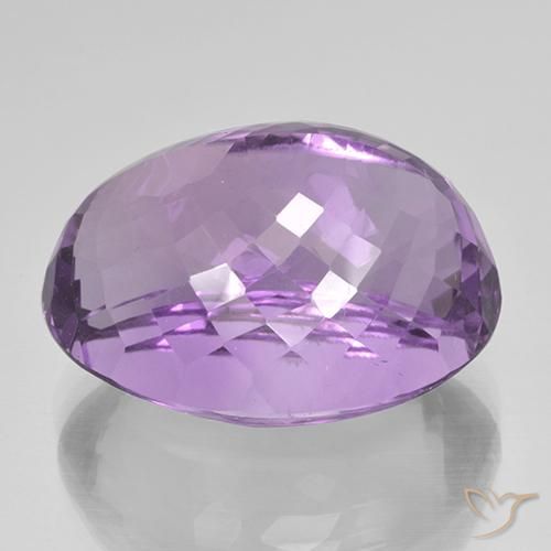 Ametista Violeta Púrpura Natural 39.04ct, oval, IF