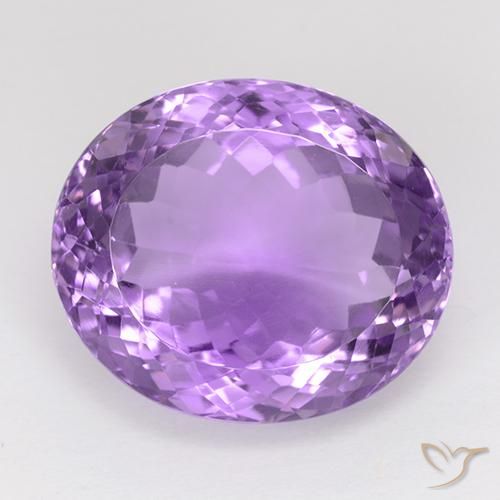 26.88ct Natural Violeta Púrpura Ametista, oval, IF