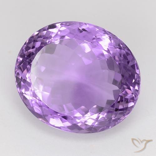 Ametista Violeta Púrpura Natural 26.88ct, oval, IF