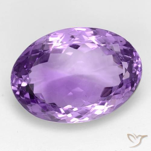 28.16ct Natural Violeta Púrpura Ametista, oval, IF