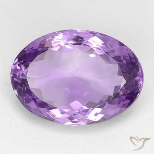 Ametista Violeta Púrpura Natural 28.16ct, oval, IF