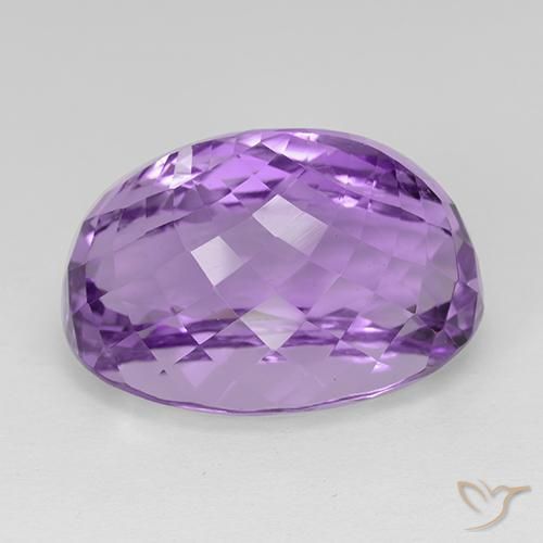 Ametista Violeta Rosado Profundo Natural 29.67ct, oval, IF