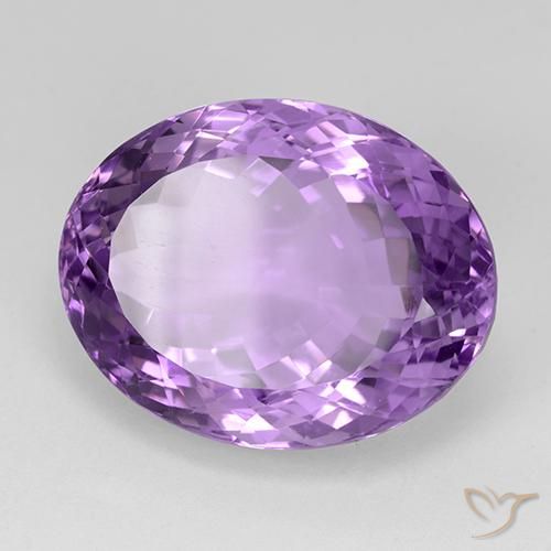 Ametista Violeta Púrpura Profundo Natural 29.02ct, oval, IF