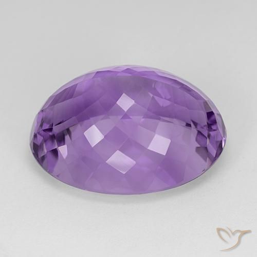 Ametista Violeta Púrpura Profundo Natural 29.02ct, oval, IF