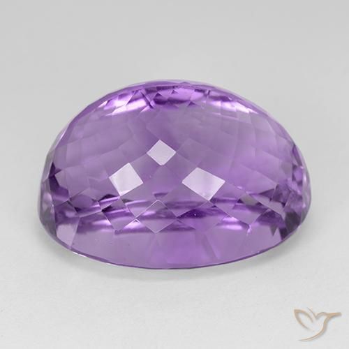 Ametista Violeta Púrpura Natural 33.57ct, oval, IF
